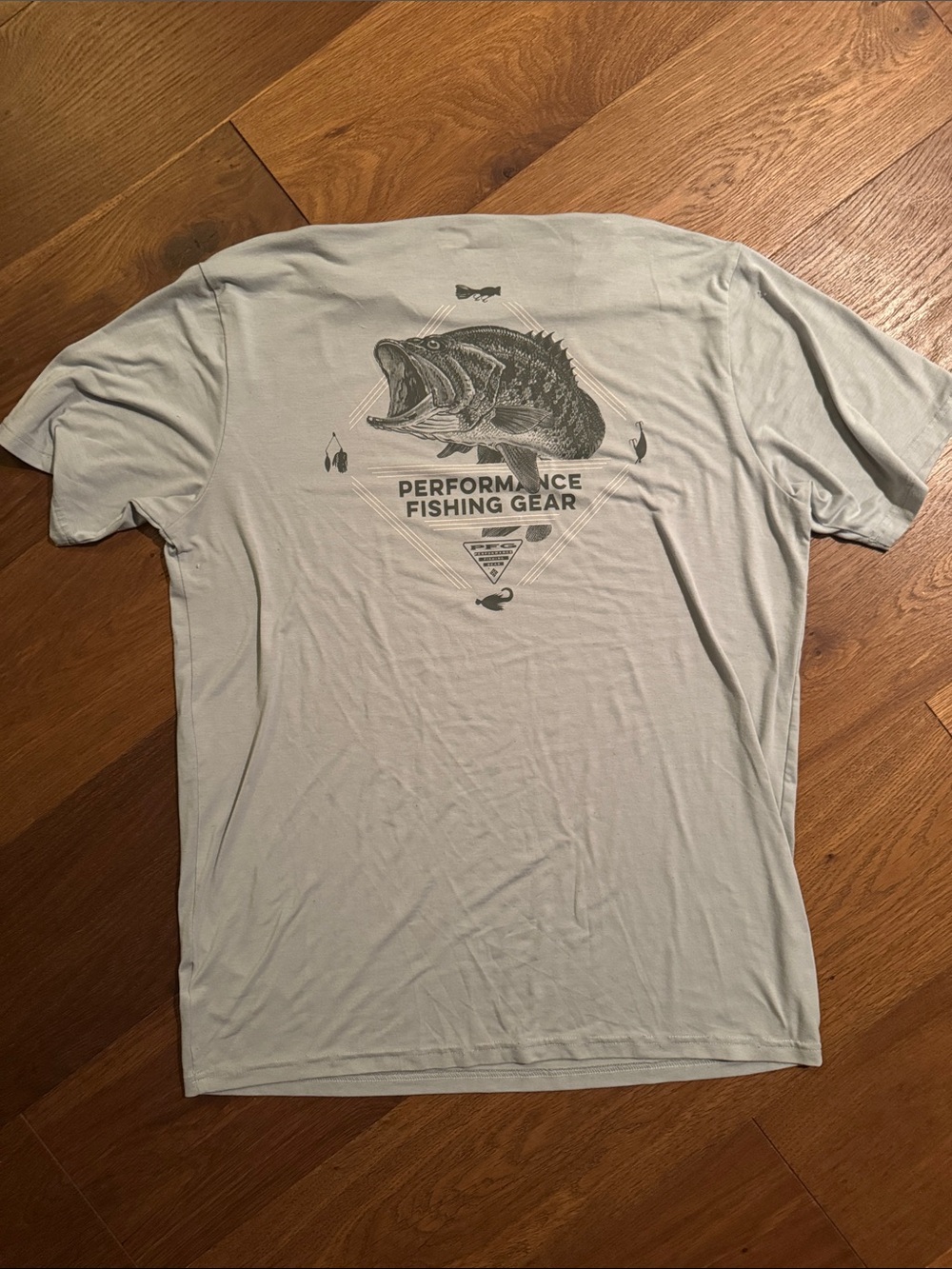 T-Shirt - Light blue/green